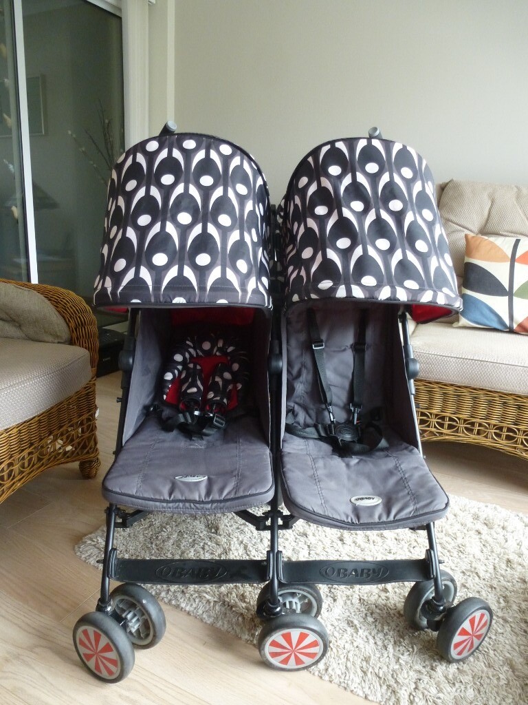 obaby twin pram
